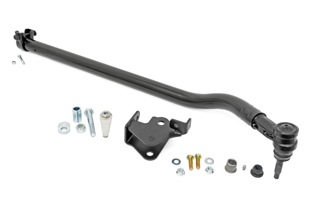 Jeep Gladiator High Steer Kit - Rough Country - Track Bar Bracket Combo - '20-'25